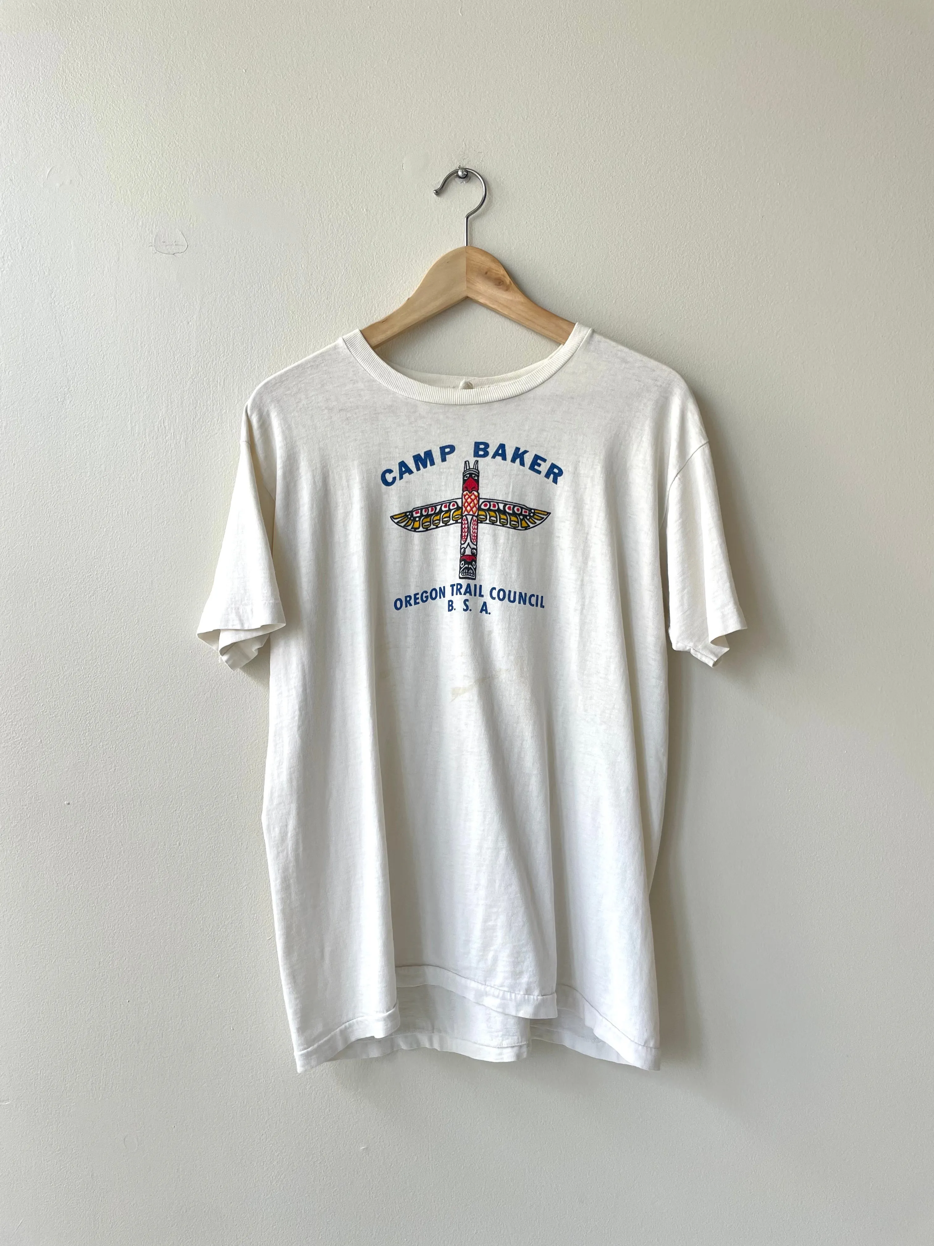 1960s Boy Scouts Camp T-Shirt