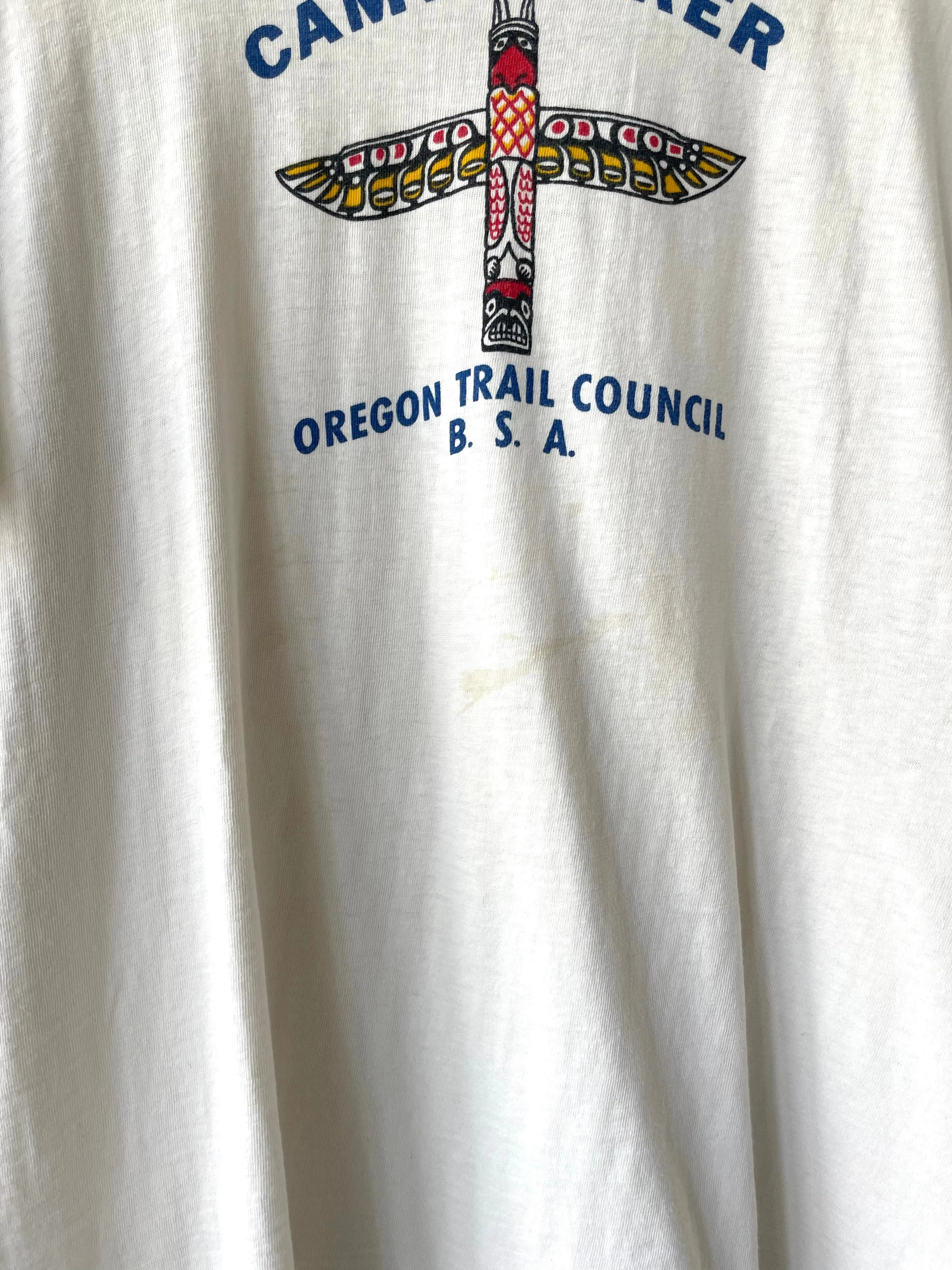 1960s Boy Scouts Camp T-Shirt