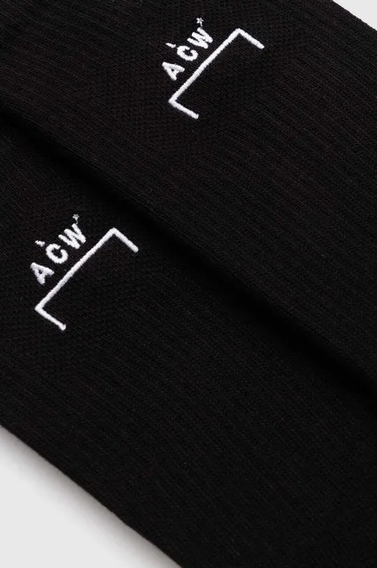 A-COLD-WALL* socks Bracket Sock men's black color ACWMSK037