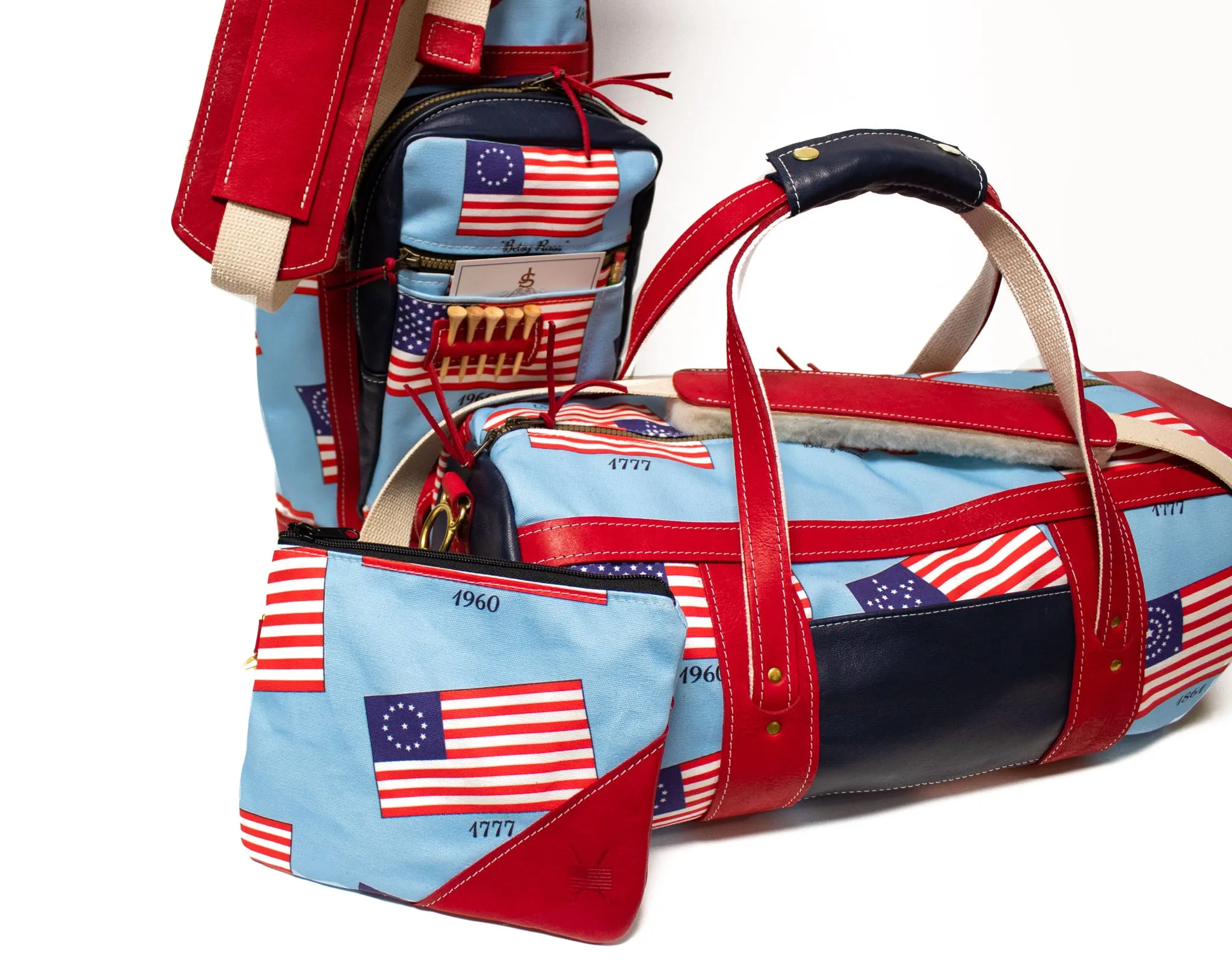 American Flag Duffel Bag