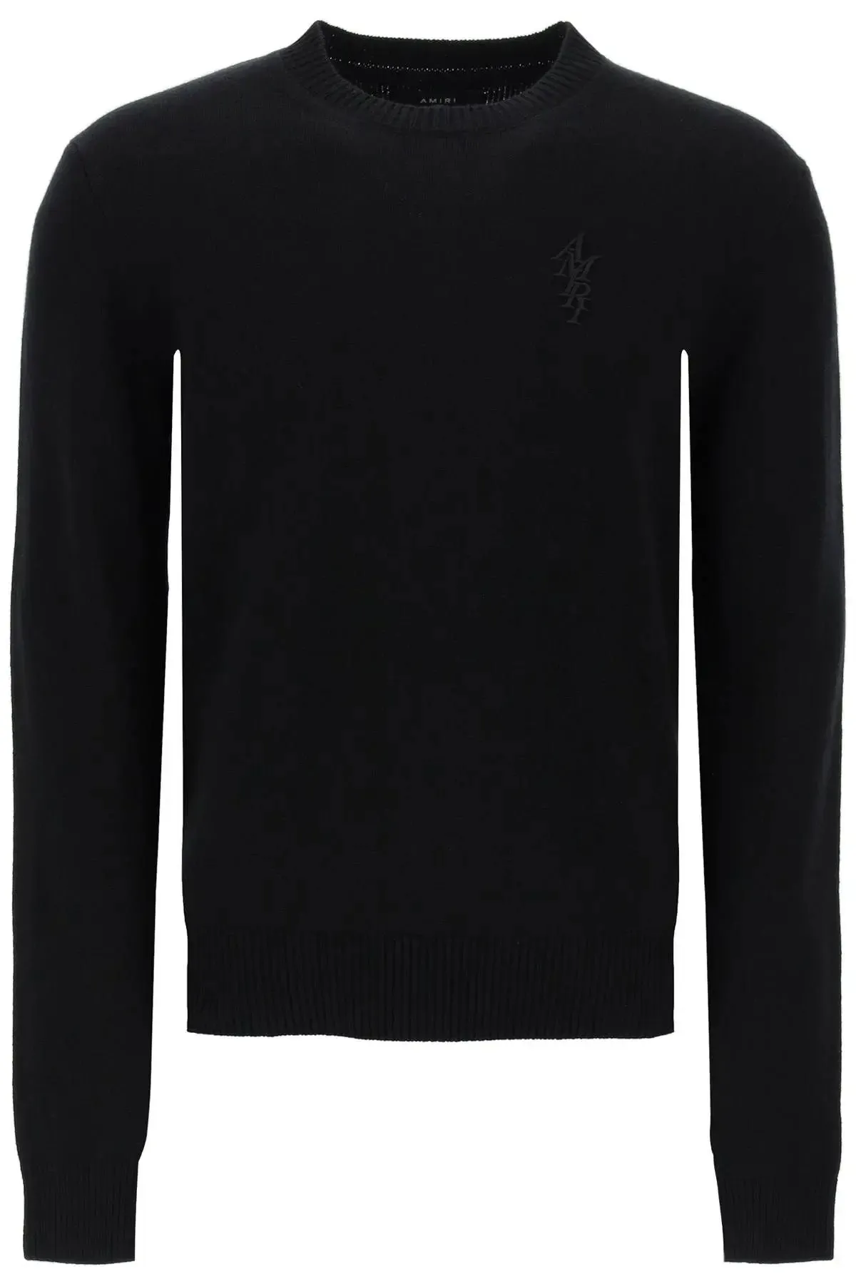 AMIRI  |Crew Neck Cashmere Street Style Long Sleeves Plain Logo