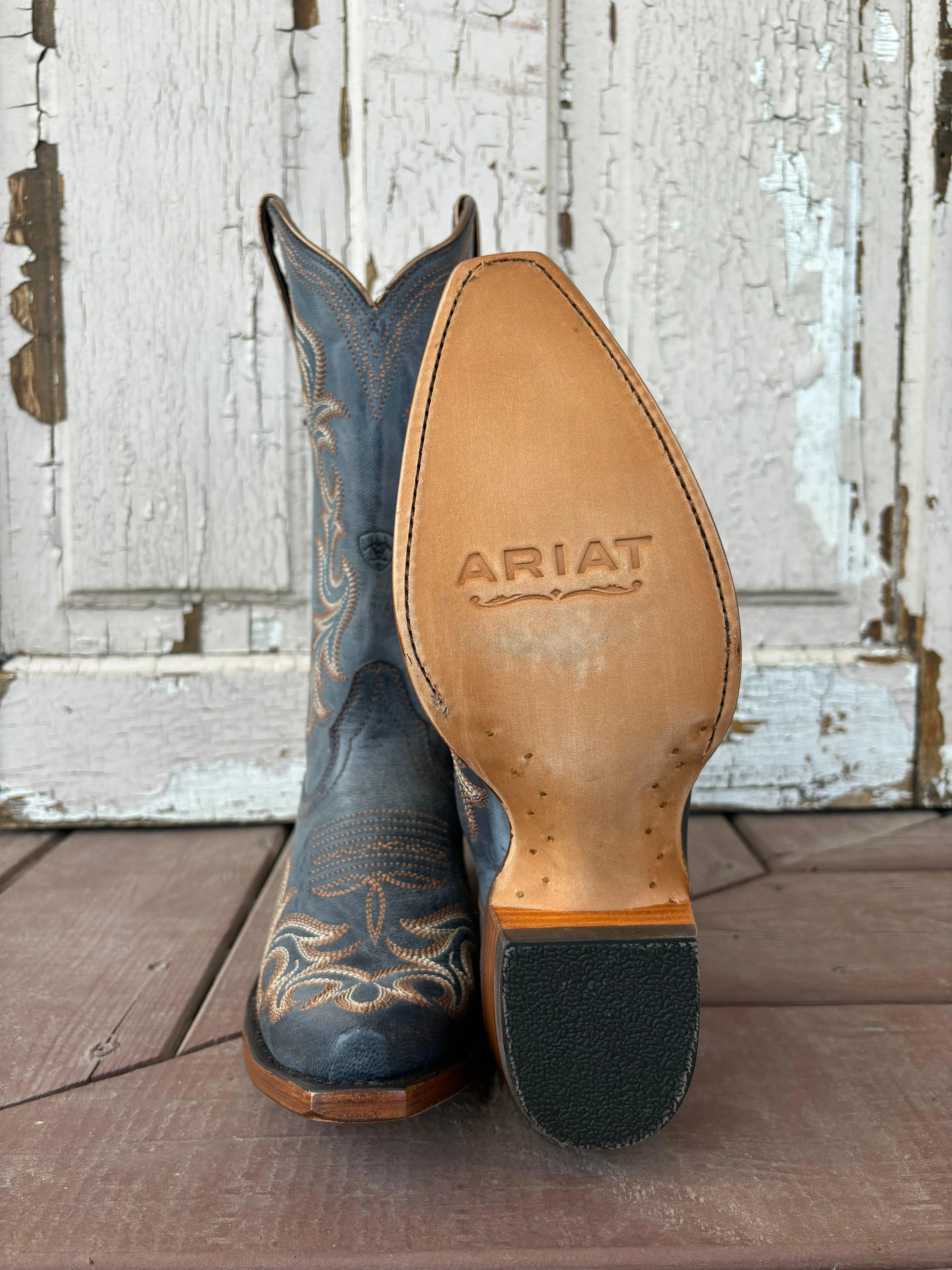 Ariat Women's Hazen Blueberry Snip Toe Cowgirl Boots 10050894