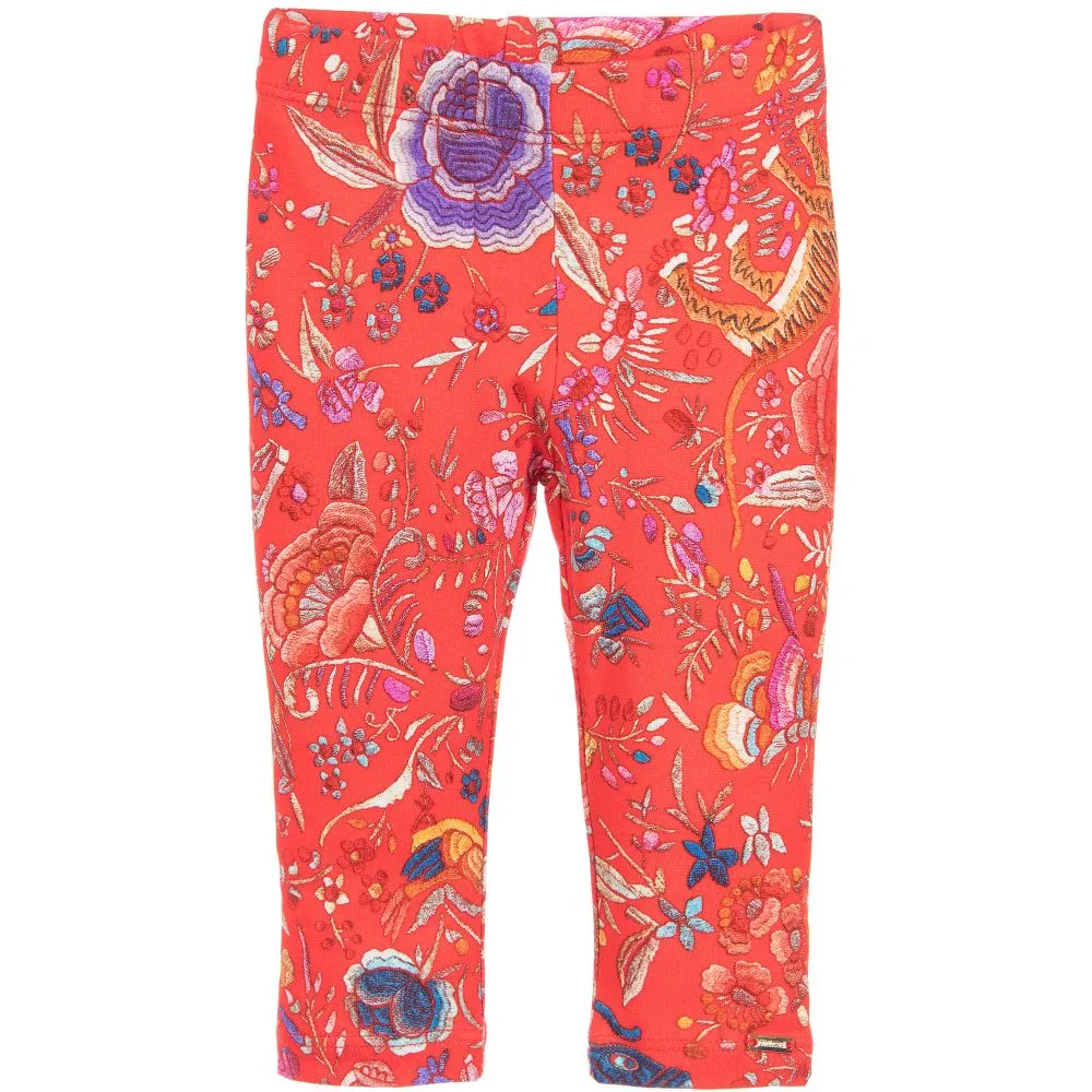 Baby Girls Floral Leggings