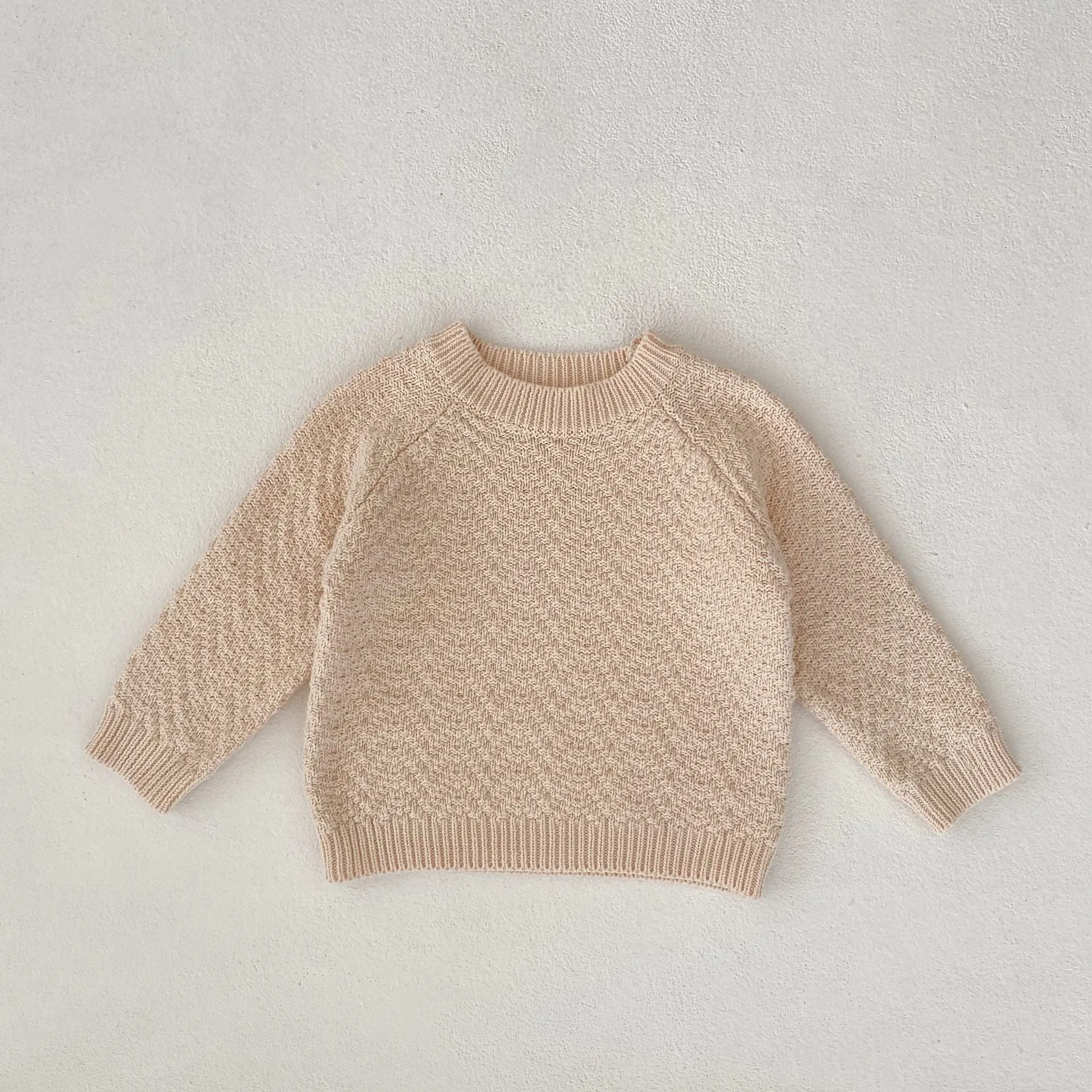 Baby Kid Girls Solid Color Sweaters Wholesale 230828301