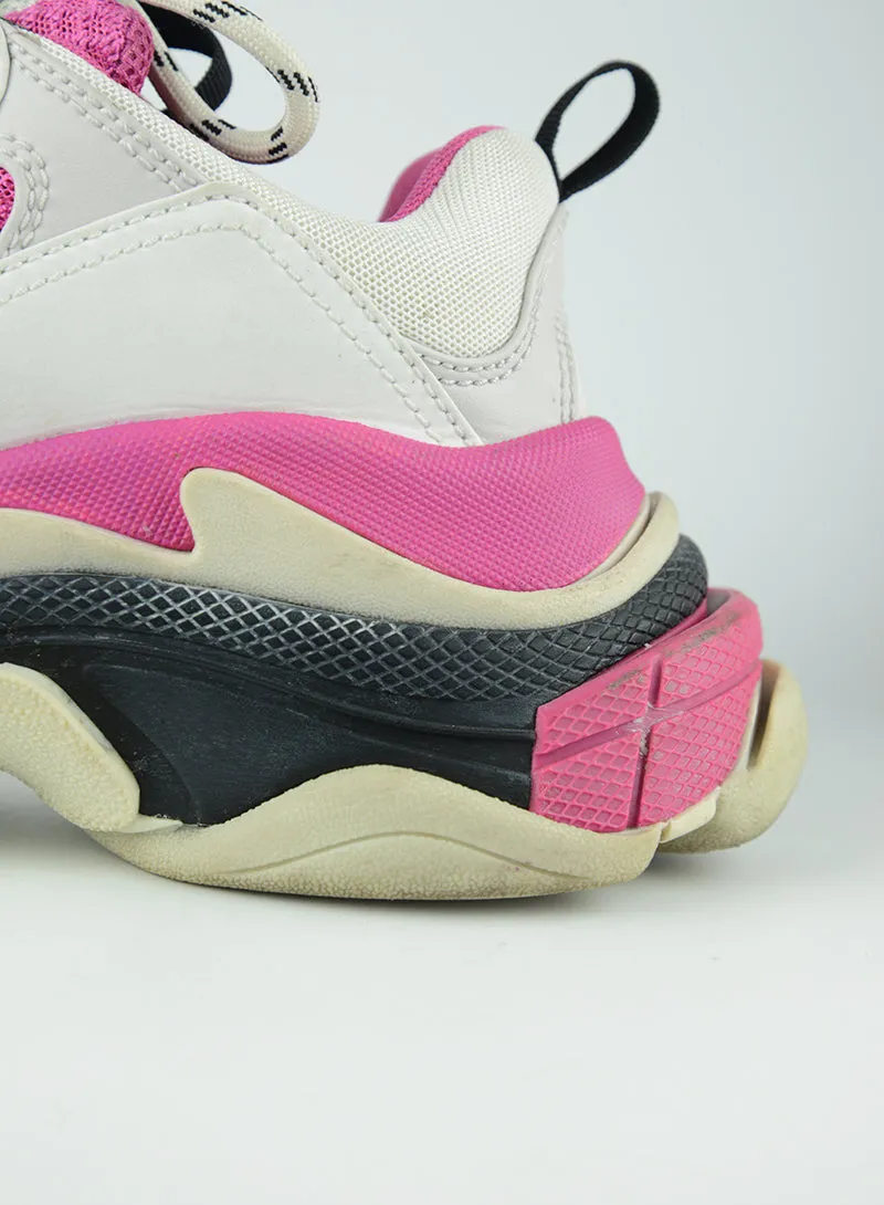 Balenciaga Sneakers Triple S rosa - N-