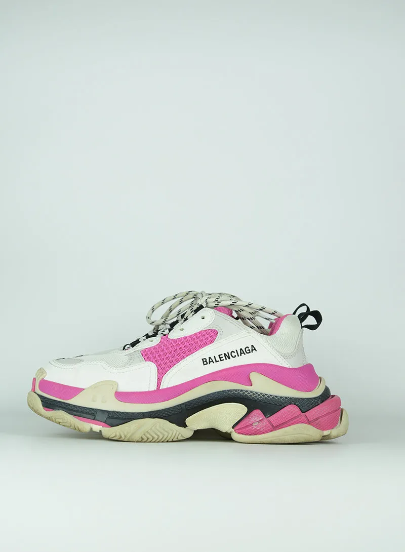 Balenciaga Sneakers Triple S rosa - N-