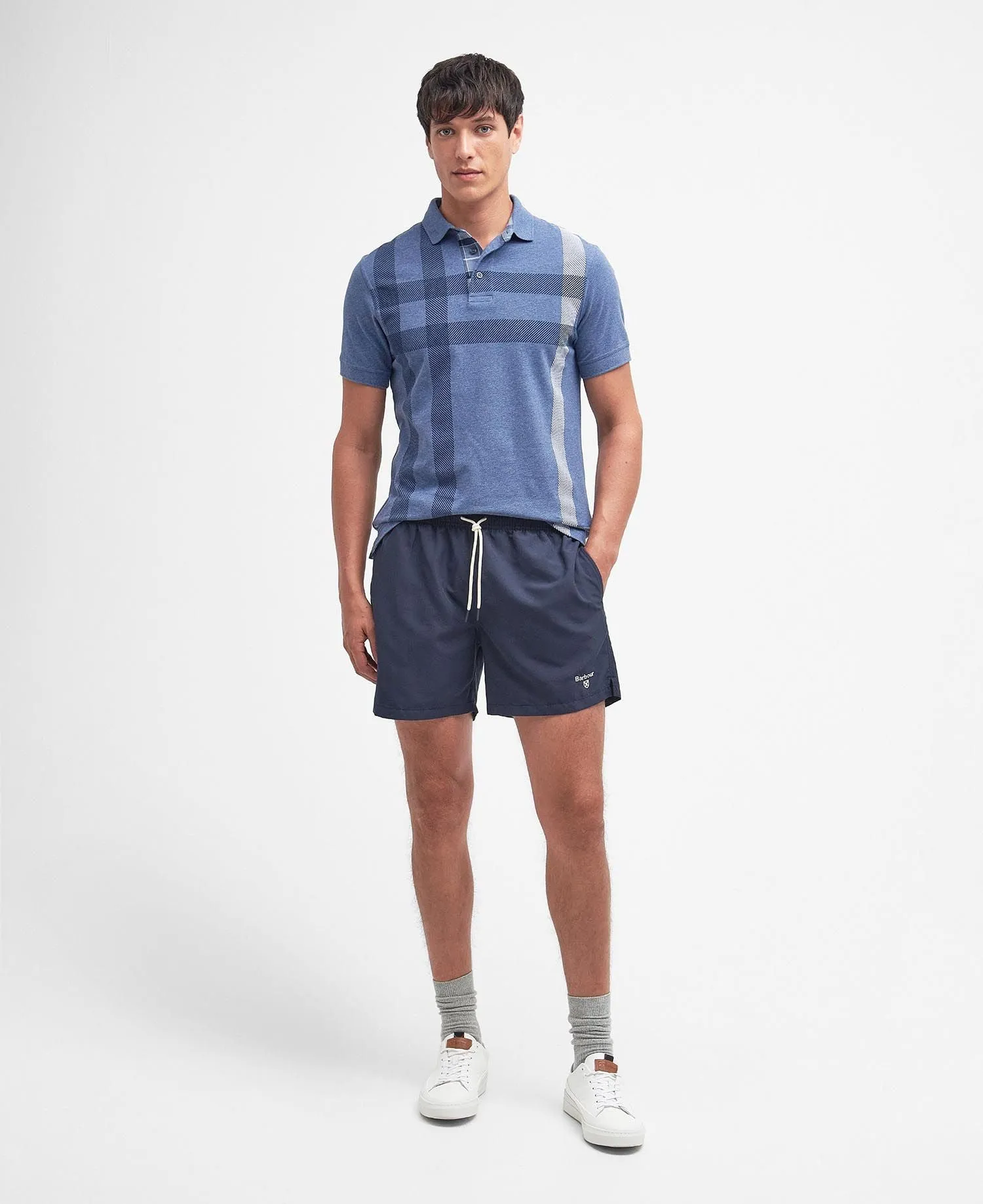 Barbour Mens 'Staple' Logo 5 Swim Shorts