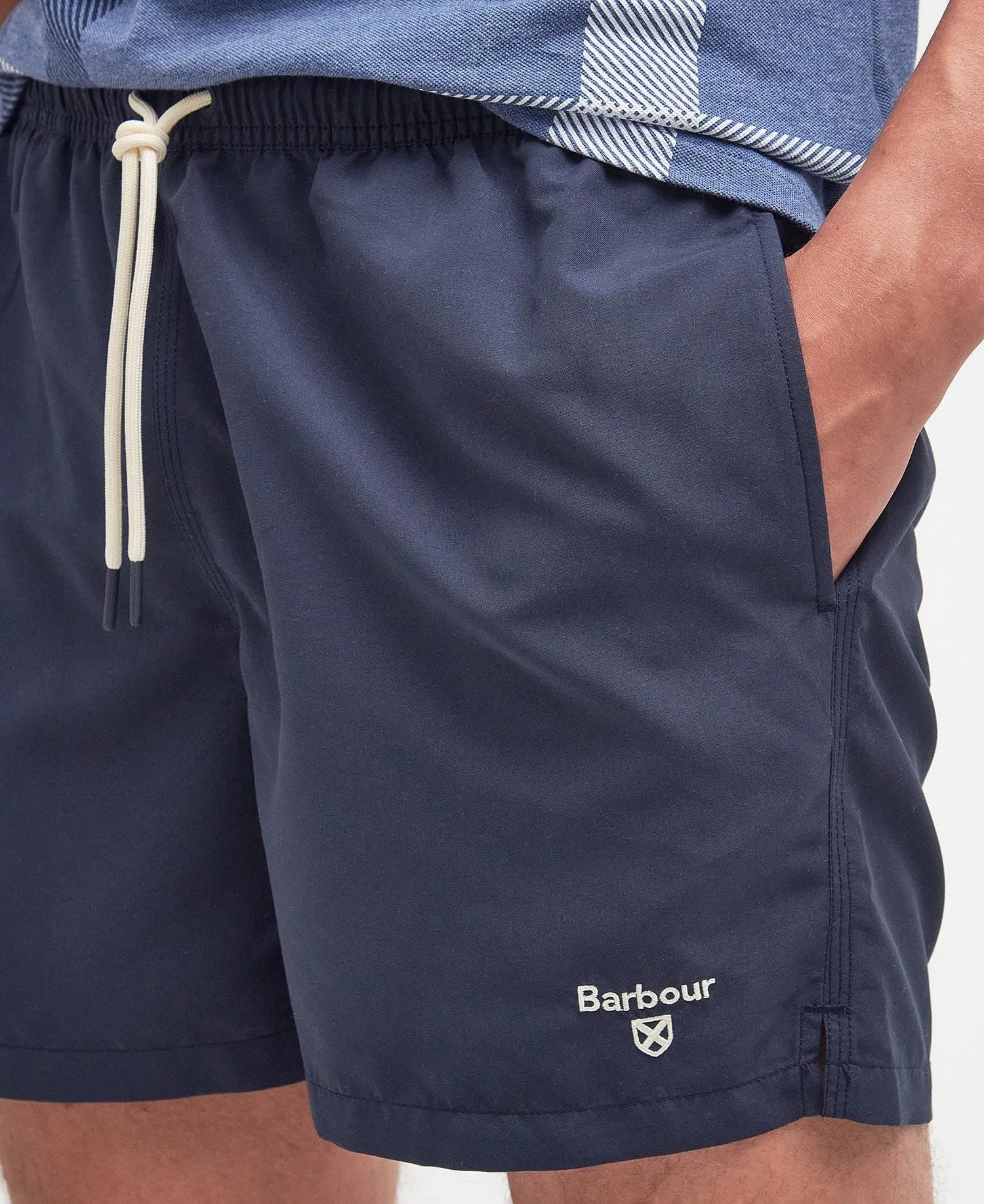 Barbour Mens 'Staple' Logo 5 Swim Shorts