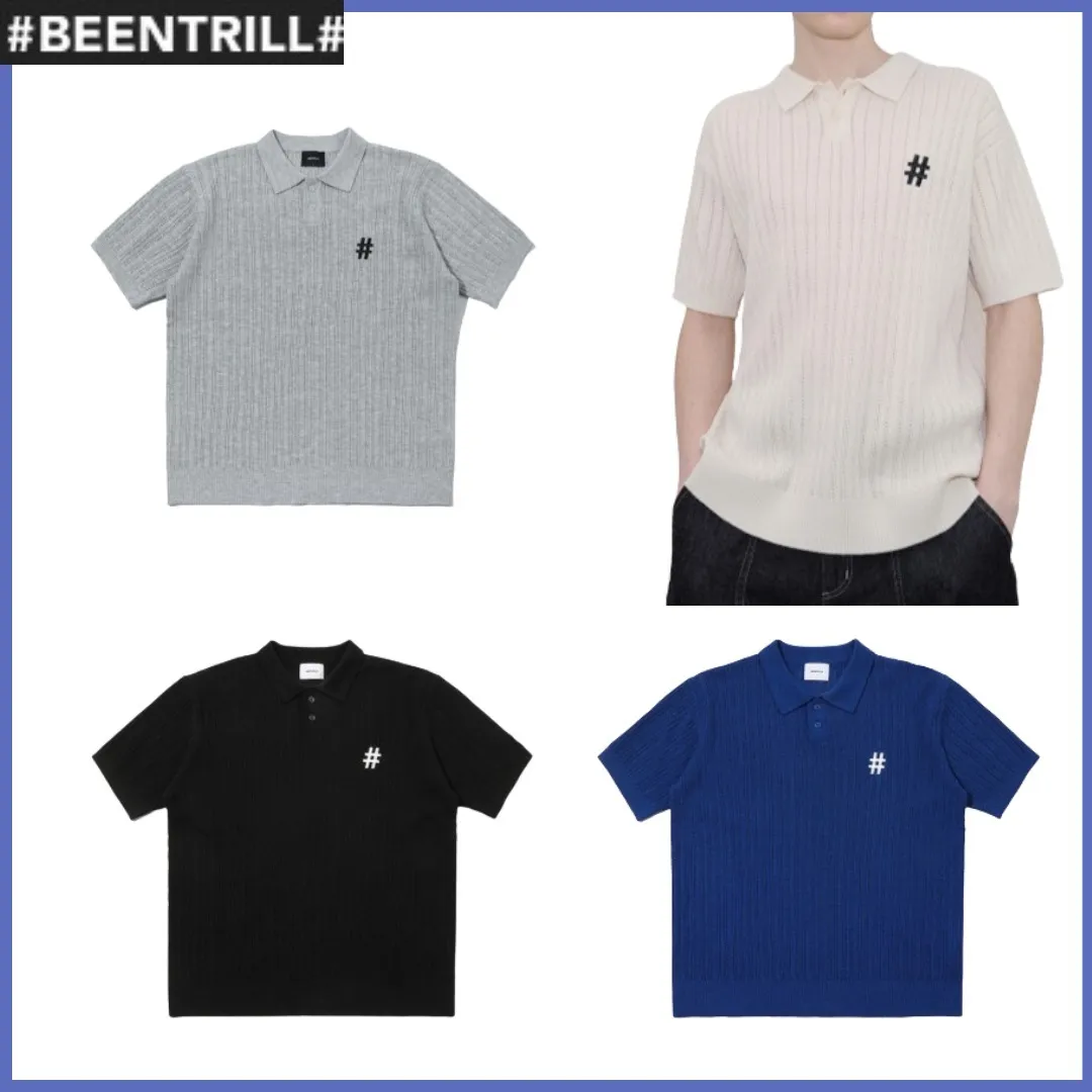 BEEN TRILL  |Unisex Plain Logo T-Shirts