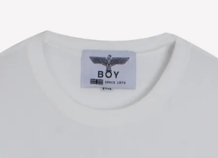 BOY LONDON  |Stripes Unisex Studded Street Style U-Neck Long Sleeves