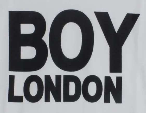 BOY LONDON  |Stripes Unisex Studded Street Style U-Neck Long Sleeves