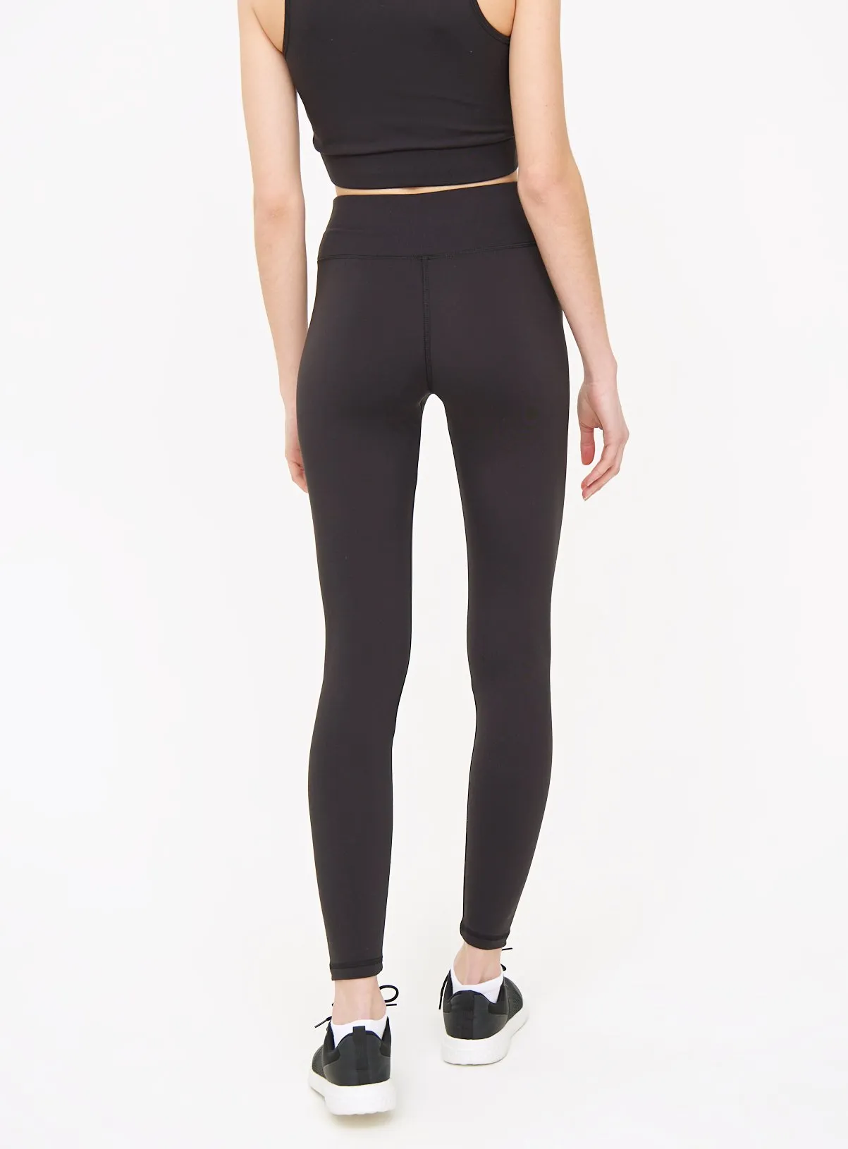 Buy Active Black Wrap Waist Leggings  M | Sports leggings | Tu