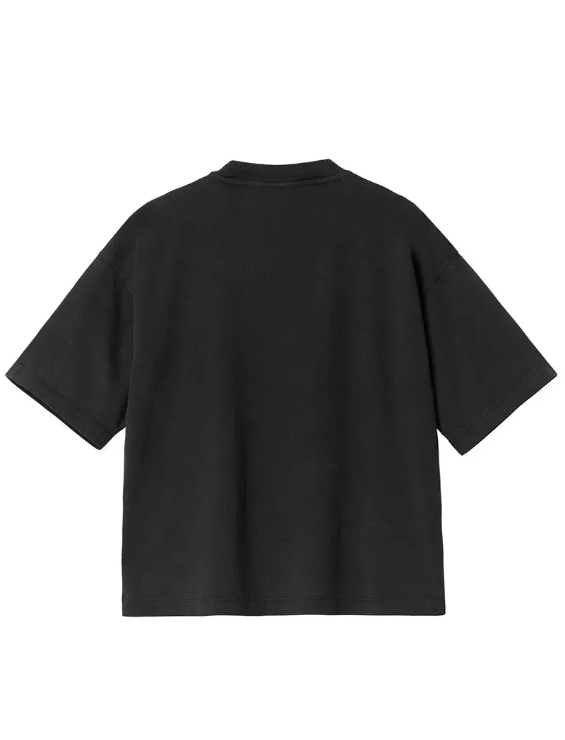 Carhartt S/S Nelson T-Shirt Black Garment Dyed