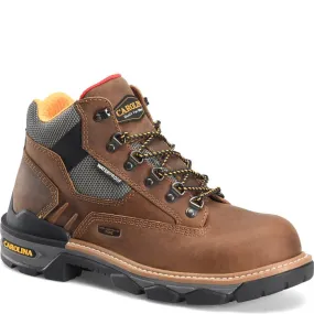 CAROLINA CONSTRUCTOR 5 COMPOSITE TOE WATERPROOF WORK BOOT SIZE 9.5EE BROWN