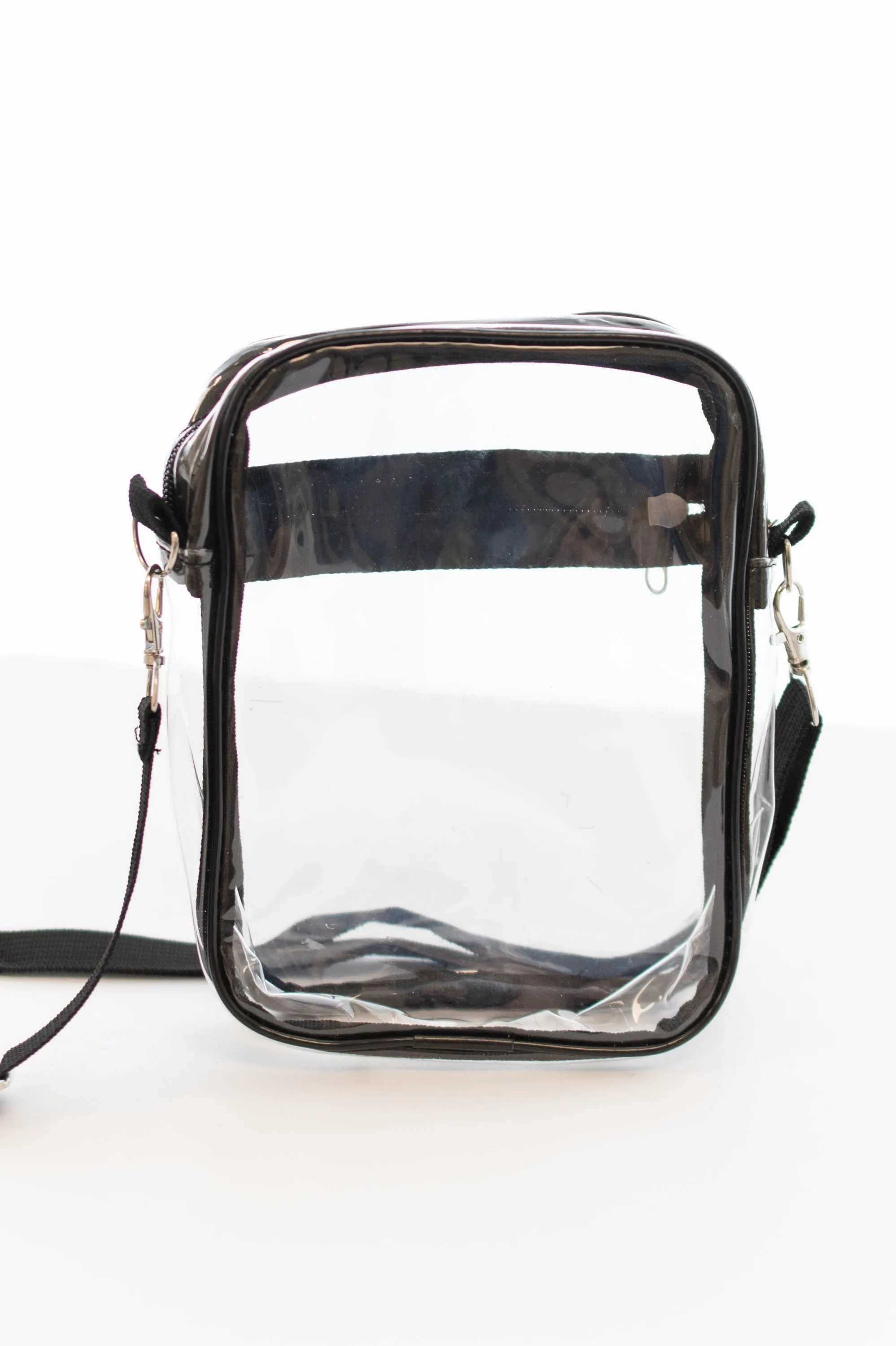 Carrying The Essentials Clear Bag, Black