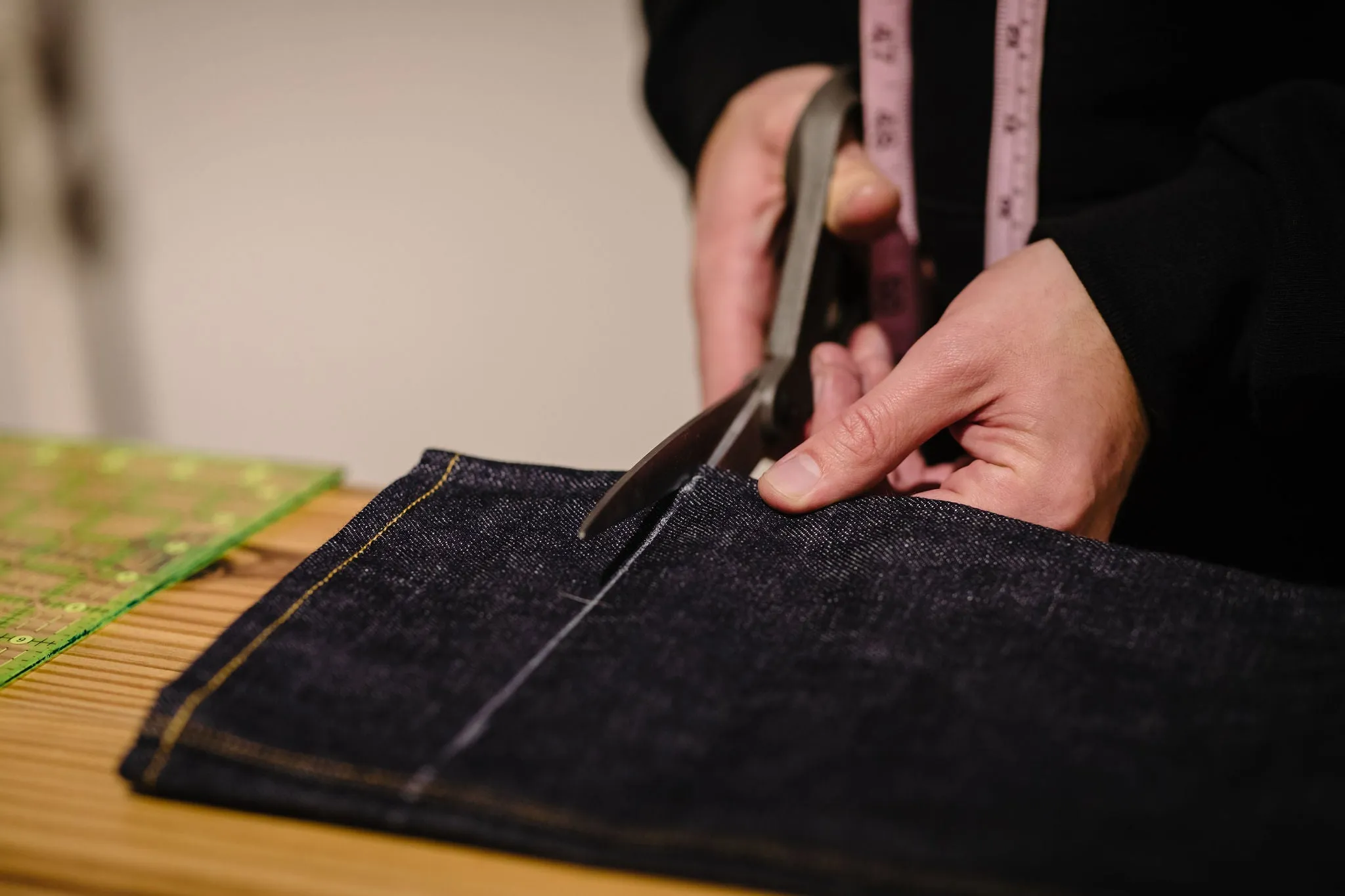 Chainstitch Hemming