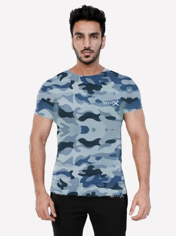 Chaos Blue Camo Tee - Sale