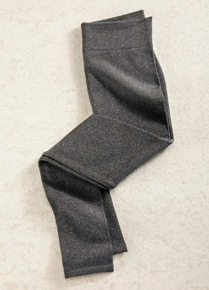 Charlie Paige Grey Fleece Lined Leggings