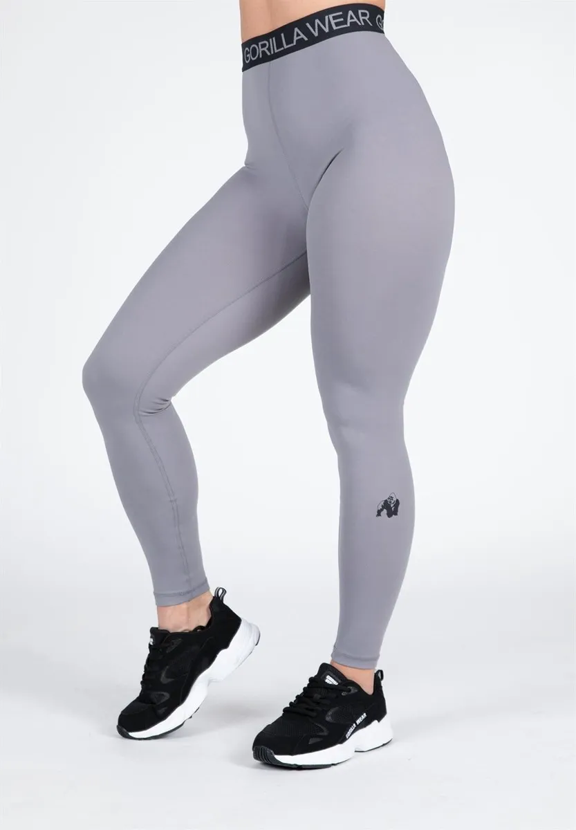 Colby Leggings - Gray - S Gorilla Wear