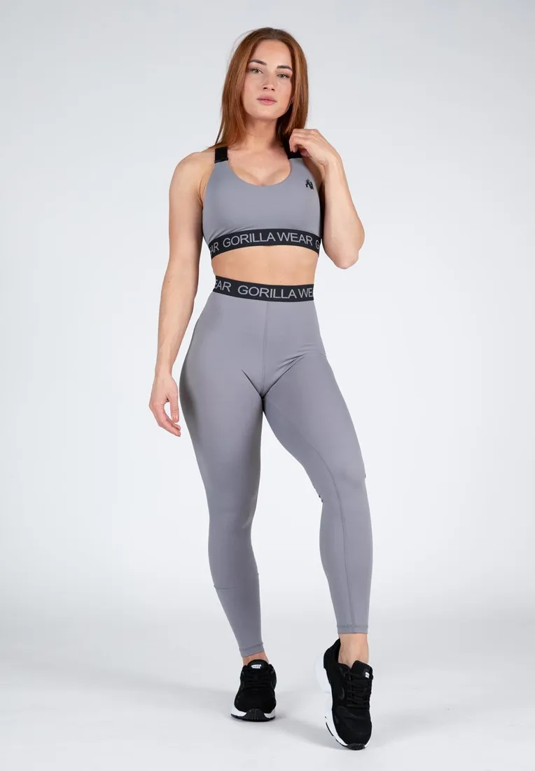 Colby Leggings - Gray - S Gorilla Wear