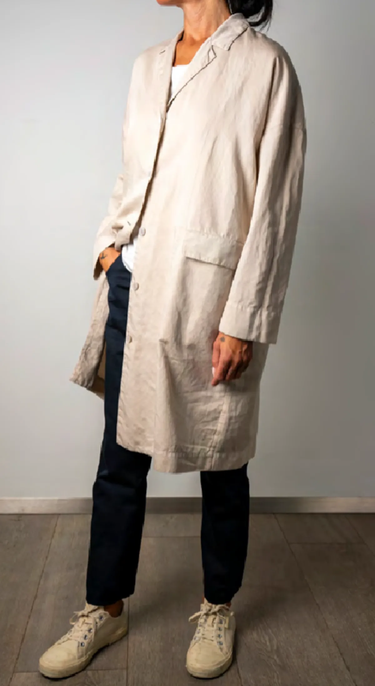 Cotton Linen Coat