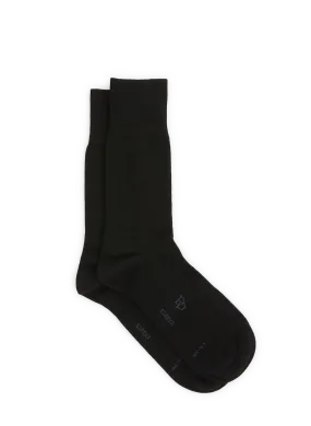 DORÉ DORÉ  Cotton mid-calf socks - Black