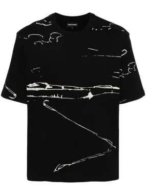 E.Armani Exclusive Pre T Shirts And Polos Black