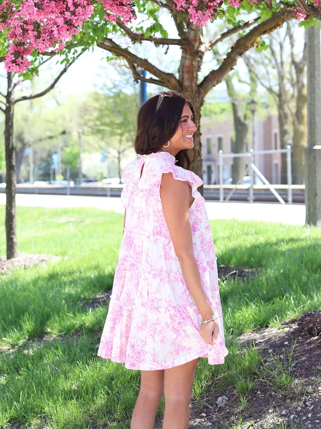 Fairytale Flutter Sleeve Dress