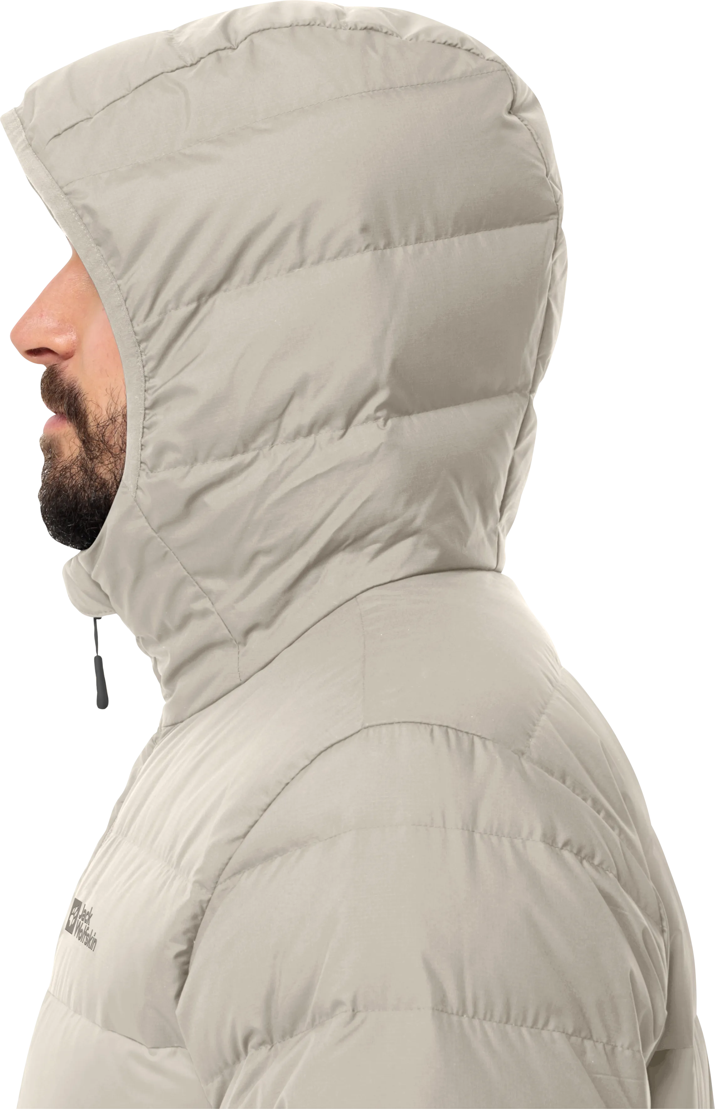 Jack Wolfskin Men's Ather Down Hoody Seal | Buy Jack Wolfskin Men's Ather Down Hoody Seal here | Outnorth