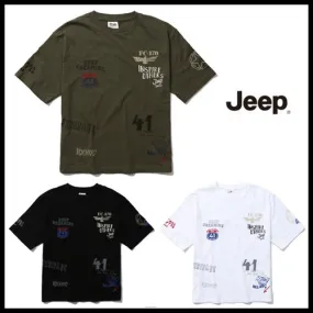 JEEP  |Graphic Prints T-Shirts