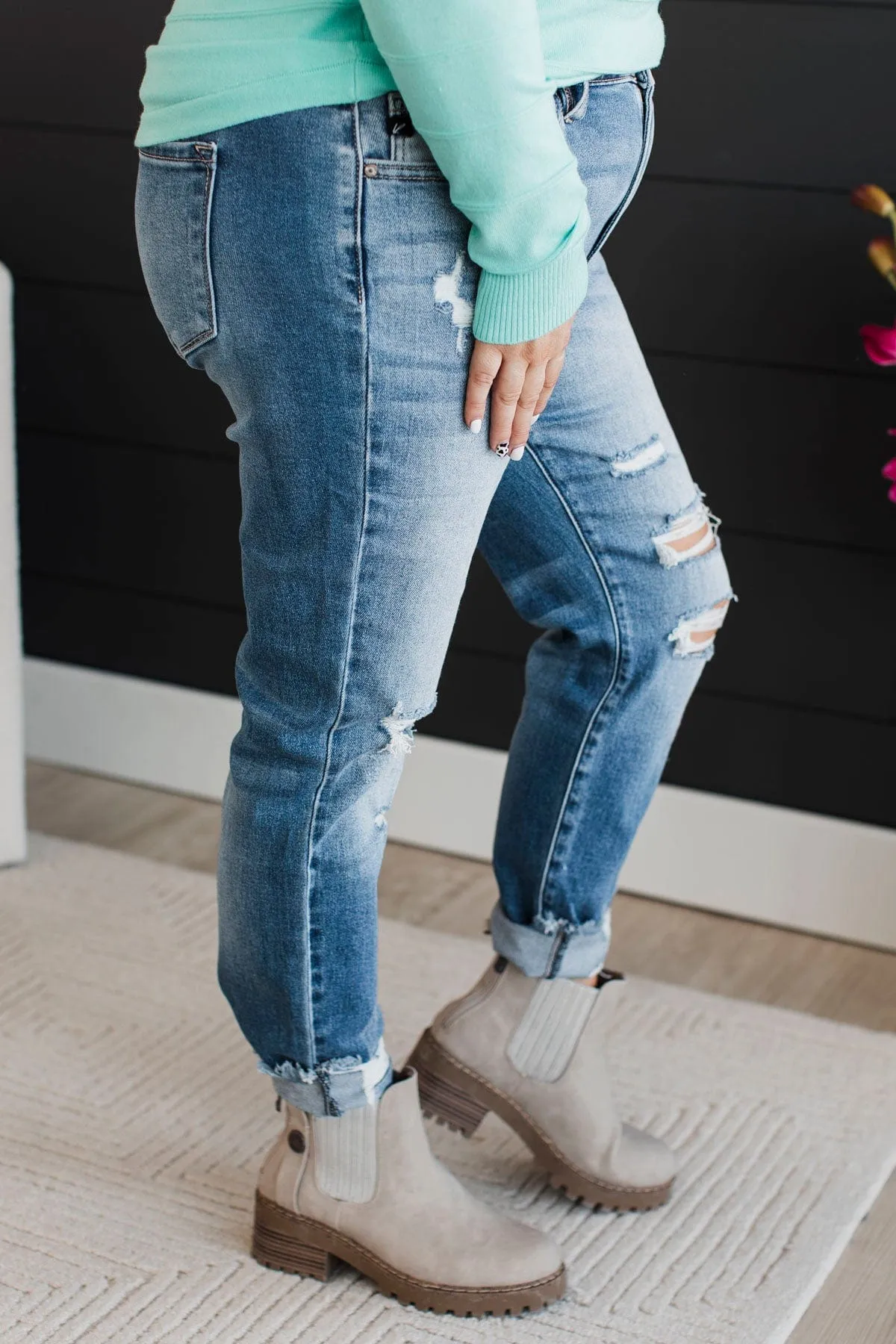 KanCan Ankle Skinny Jeans- Serena Wash