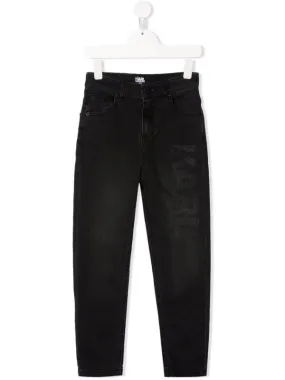 Karl Lagerfeld Jeans Logo Black