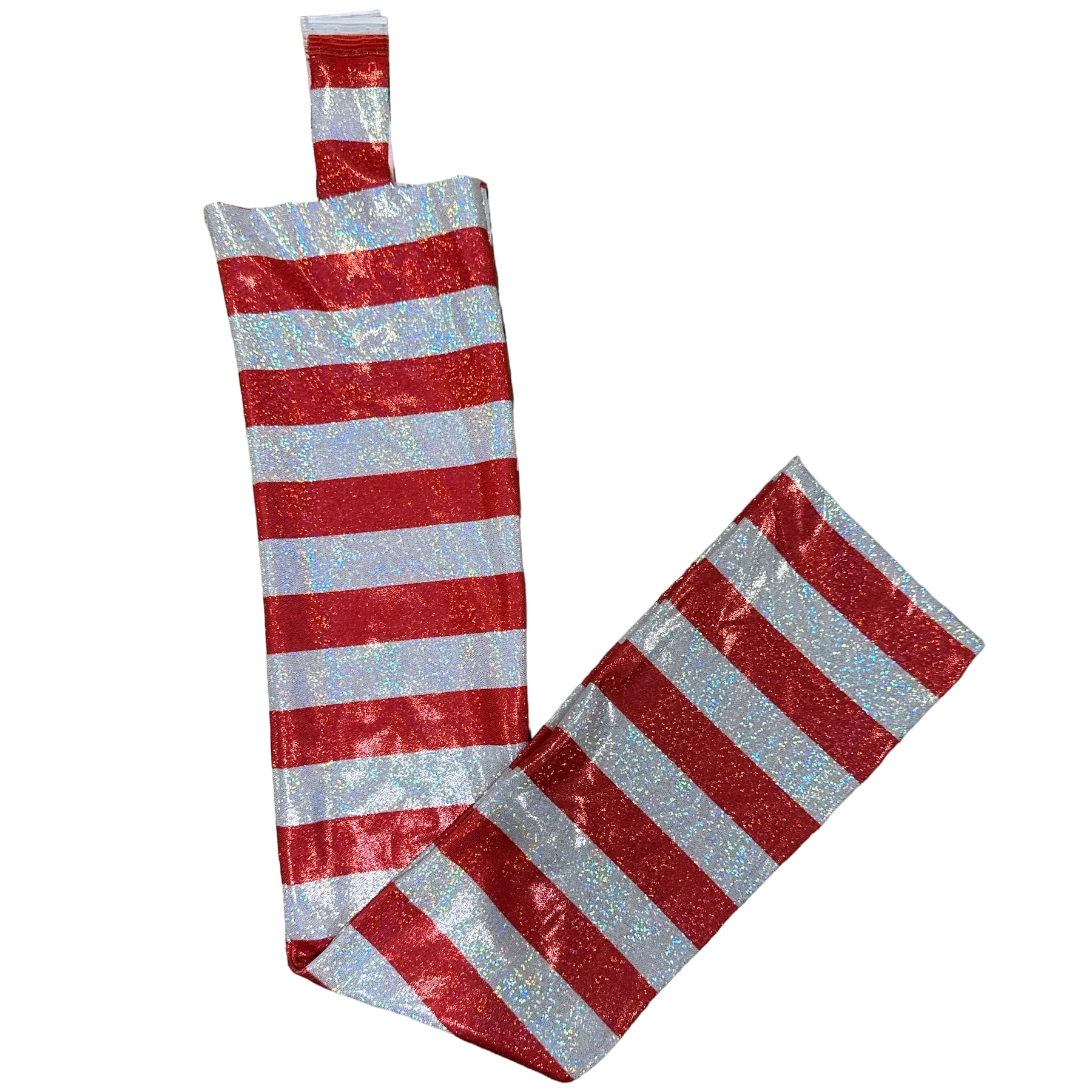 Krazy Horse Red & White Stripe Tail Bag