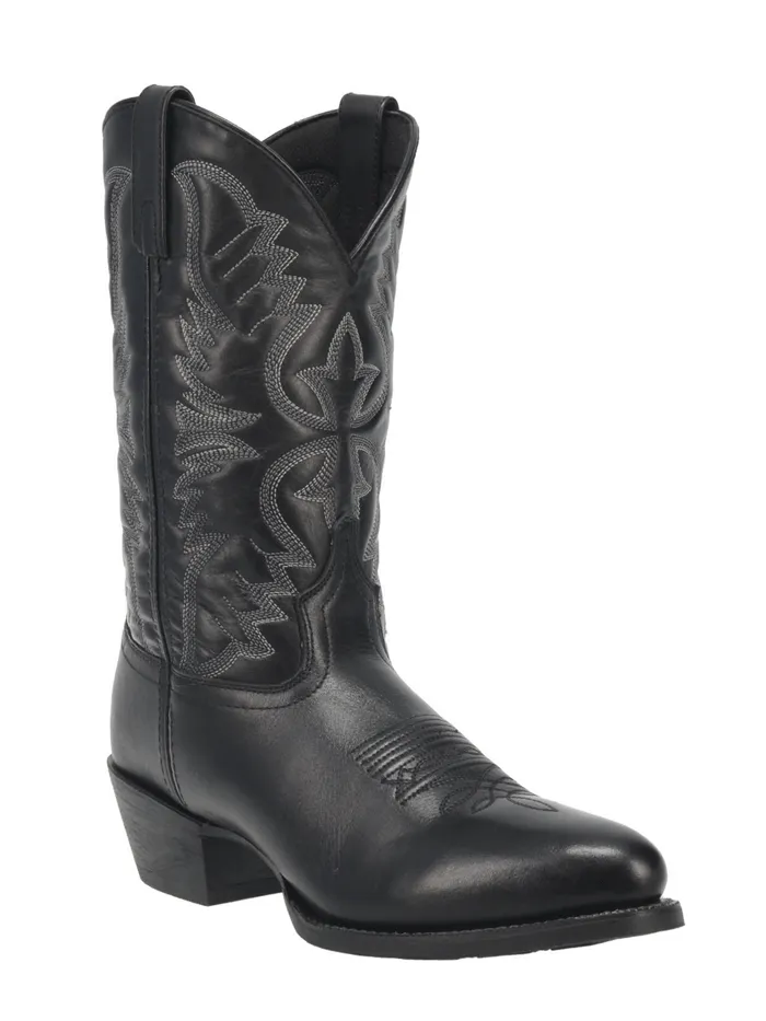 Laredo 68450 Mens BIRCHWOOD Western Round Toe Boots Black