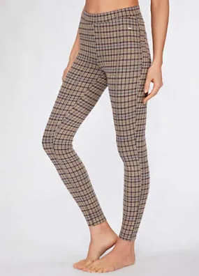 LASCANA Houndstooth Skinny Stretch Leggings