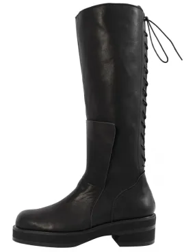 Leather Boots - Black 