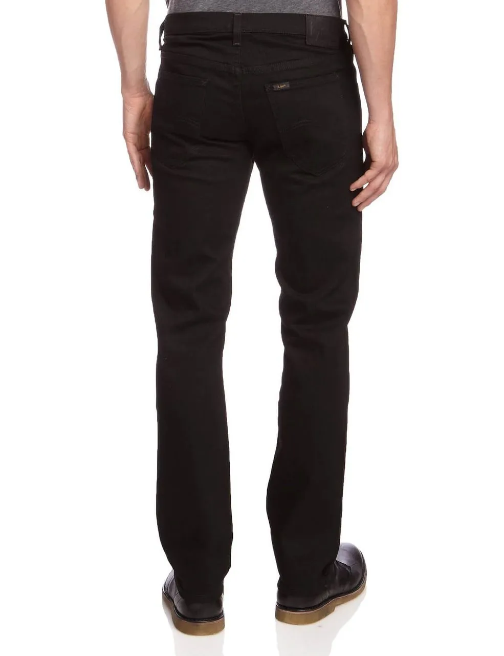 Lee Daren Regular Straight Fit Denim Jeans Clean Black