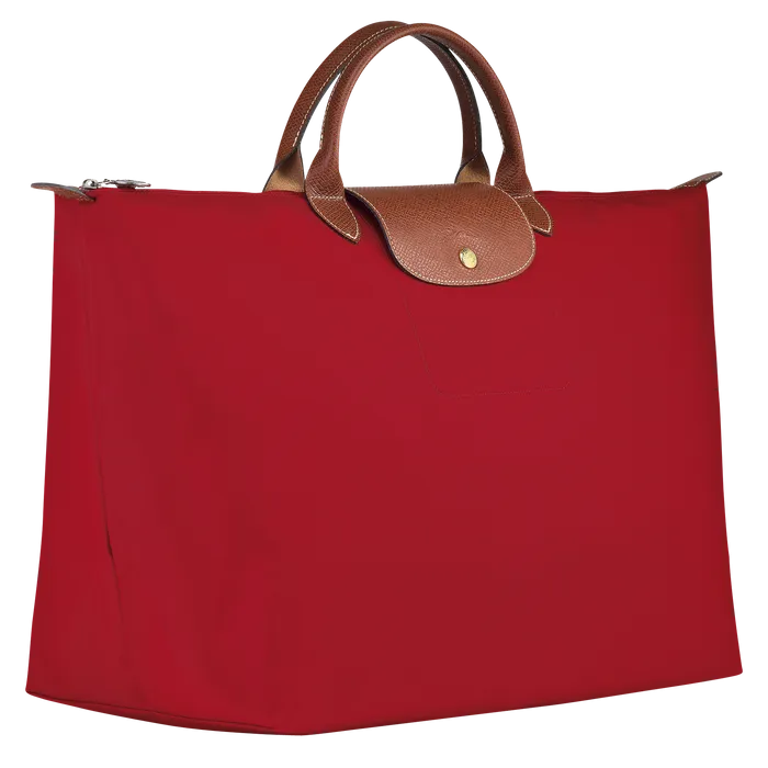 Longchamp - Le Pliage Travel Bag L in Red