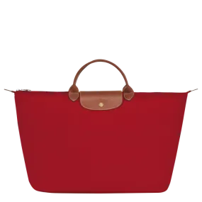 Longchamp - Le Pliage Travel Bag L in Red