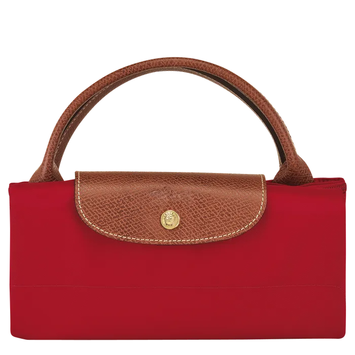 Longchamp - Le Pliage Travel Bag L in Red