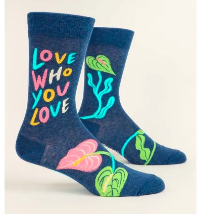 Love who you love Crew Socks