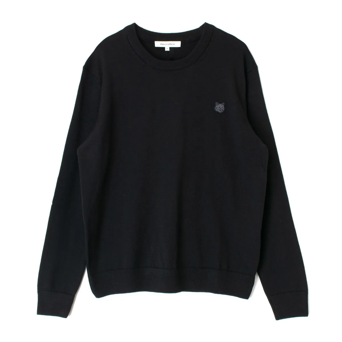 MAISON KITSUNE  |Crew Neck Unisex Wool Street Style Long Sleeves Plain