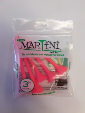 Martini Tees Original 3 1/4 Inches Pack of 5pcs