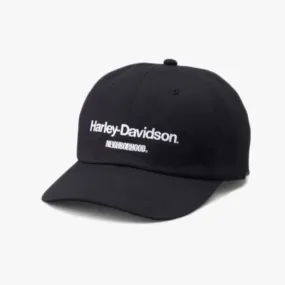 NEIGHBORHOOD X Harley Davidson Cap Black