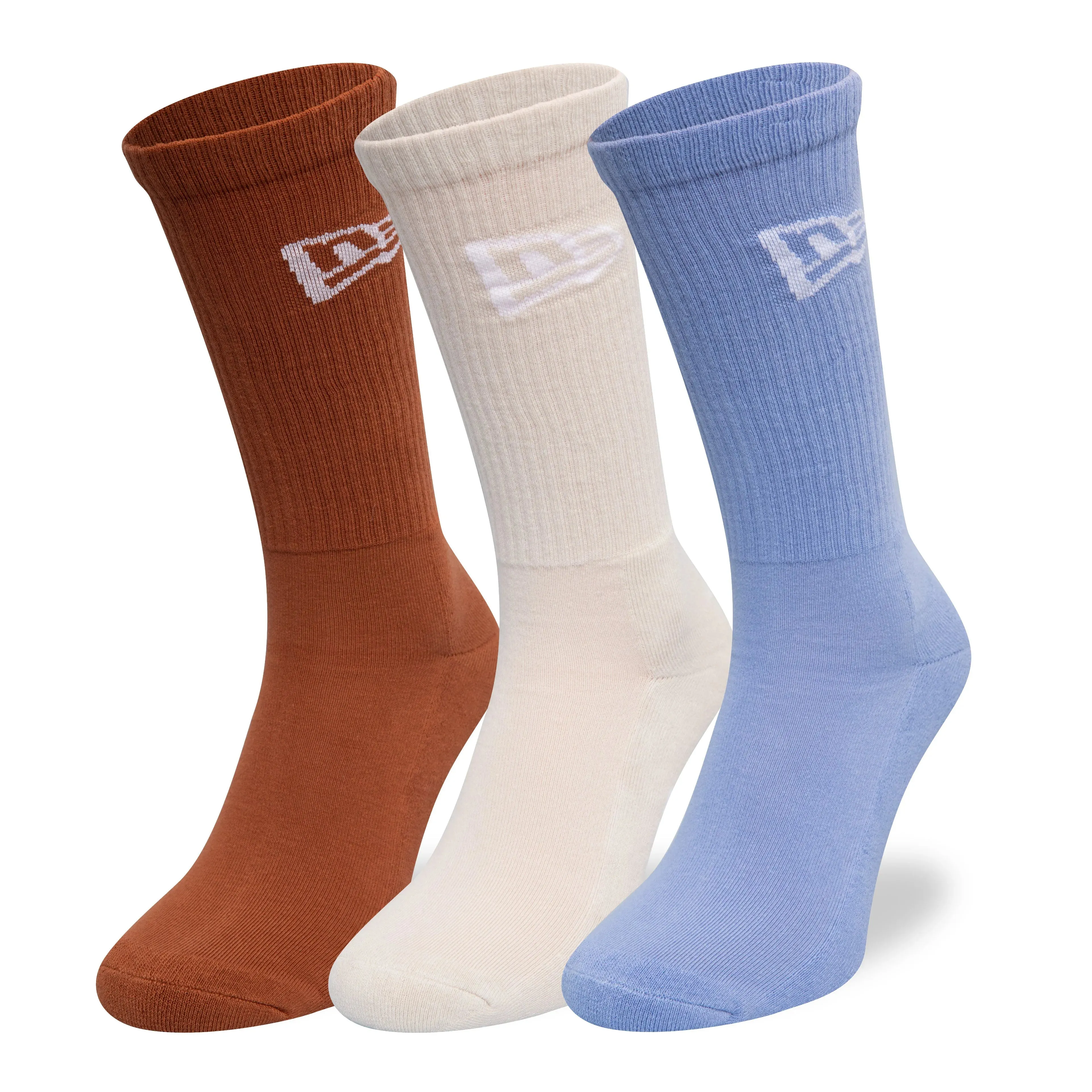 NEW ERA NE FLAG CREW SOCKS