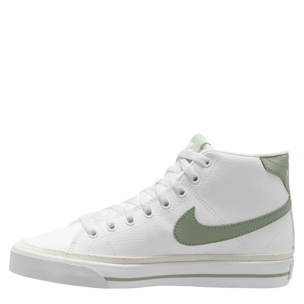 NIKE  WOMENS COURT LEGACY MID SNEAKER