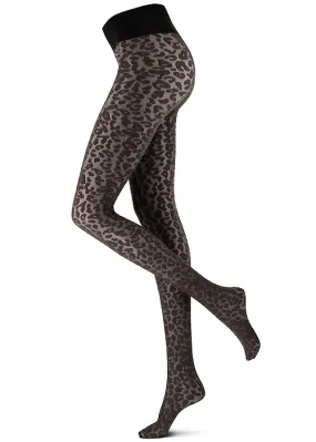 Oroblu Abstract Bicolor Leopard Tights ()