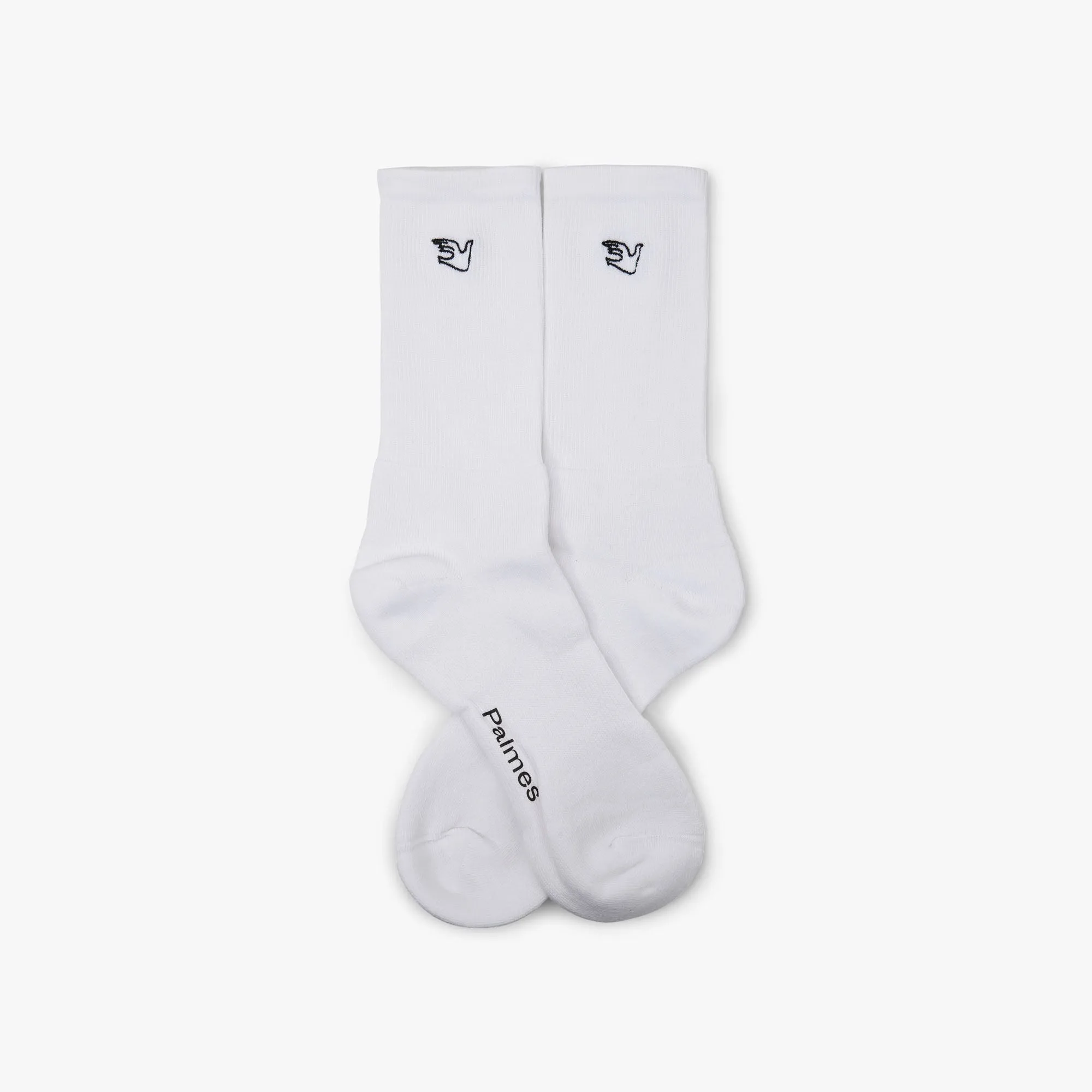 Palmes Mid Socks / White