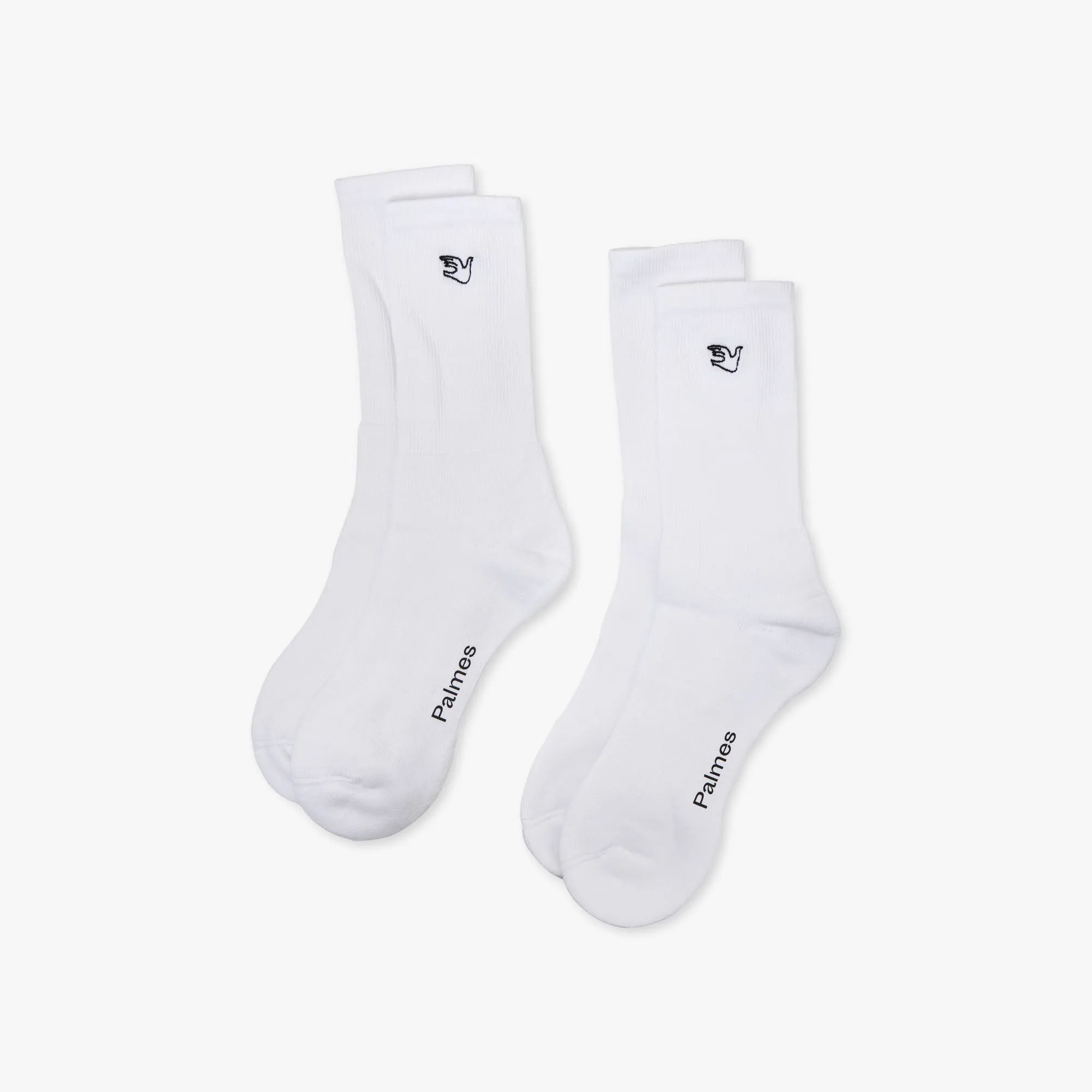 Palmes Mid Socks / White