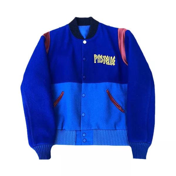 Pastelle Jacket | American Rapper Kanye West Blue Jacket